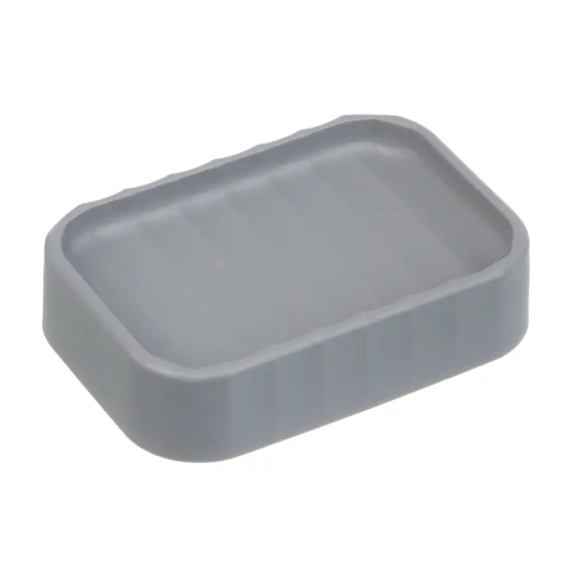 Мыльница тм VETTA Сидней, пластик, PP, серый, 11,4x7,3x2,8см