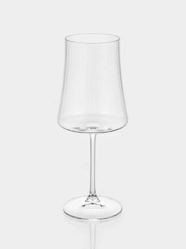 Набор бокалов для вина &laquo;Экстра&raquo;, 560 мл, 6 шт., хрустальное стекло, прозрачный