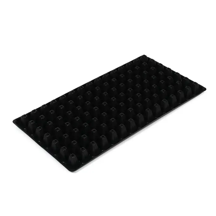 Кассета для рассады Greengo на 105 ячеек, по 20 мл, из пластика, чёрная, 55&times;29.5&times;3 см