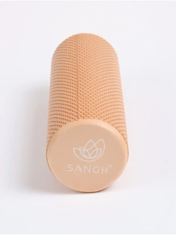 Ролик массажный Sangh, 30&times;9 см, персиковый