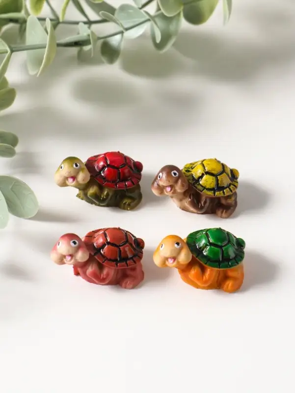 Сувенир полистоун "Черепашка" МИКС 3,3х2,2х1,7 см