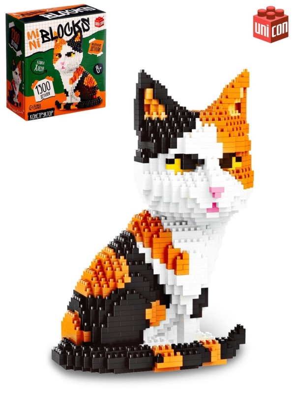 Конструктор "Mini Blocks. Кошка Хлоя"