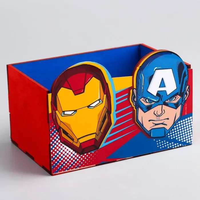 Органайзер для канцелярии, 15×10×8 см, «Мстители»