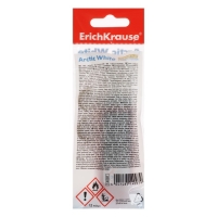Ручка-корректор ErichKrause Arctic White, 12 мл, с металлическим наконечником, в пакетике