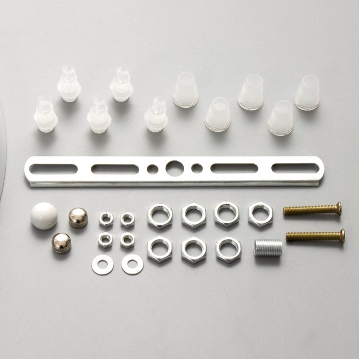 Основание для светильника Основание для светильника "Круг-5" белый 29,5х29,5х2,5см