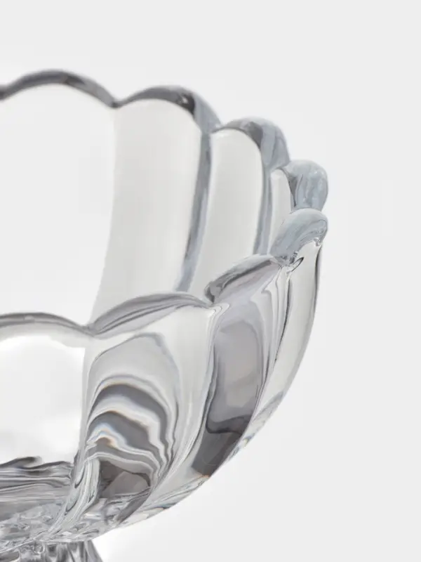 Набор креманок &laquo;Забота&raquo;, 130 мл, 38&times;9.5&times;7.5 см, 4 шт., стекло, прозрачный