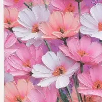 Бумага упаковочная глянцевая «Цветы», 50 × 70 см Бумага упаковочная глянцевая «Цветы», 50 × 70 см