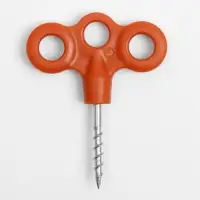 Крепление туристическое для веревки, набор - 5 шт., 7&times;7 см