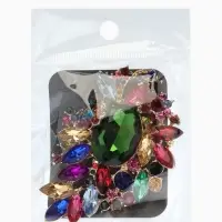 Брошь "Императрица" орден, цветная в золоте