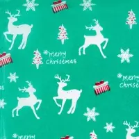 Бумага упаковочная тишью "Рождество", зелёная, 50 х 66 см Бумага упаковочная тишью "Рождество", зелёная, 50 х 66 см