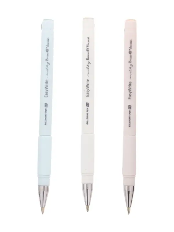 Ручка шариковая BrunoVisconti EasyWrite. Milky, 0.5 мм, стержень синий, МИКС Ручка шариковая BrunoVisconti EasyWrite. Milky, 0.5 мм, стержень синий, МИКС