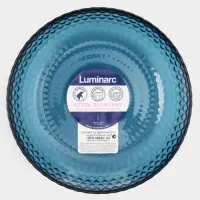 Тарелка глубокая Luminarc &laquo;Идиллия&raquo;, 850 мл, d=18 см, стекло, синяя