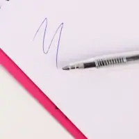 Блокнот А7 и мини ручка, Минни Маус