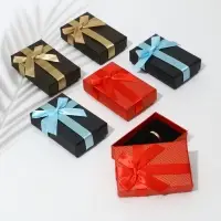 Коробочка подарочная под набор «Классик», 5×8 (размер полезной части 7.7×4.8 см), МИКС, вставка чёрная Коробочка подарочная под набор «Классик», 5×8 (размер полезной части 7.7×4.8 см), МИКС, вставка чёрная