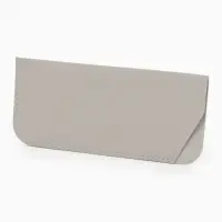 Футляр для очков, без застёжки, 17.5&times;0.3&times;7.5 см, серый