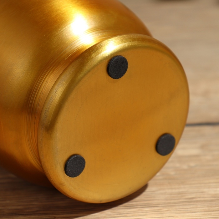 Ваза  Ваза "Маверик" металл. 13х13х15 см