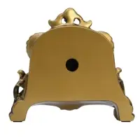 Часы настольные интерьерные каминные, 21&times;19&times;6.5 см, d=7 см, золото