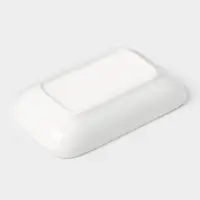 Аксессуары для ванной &laquo;Вестерос&raquo;, 4 предмета, мыльница, дозатор для мыла 390 мл, 2 стакана, белые