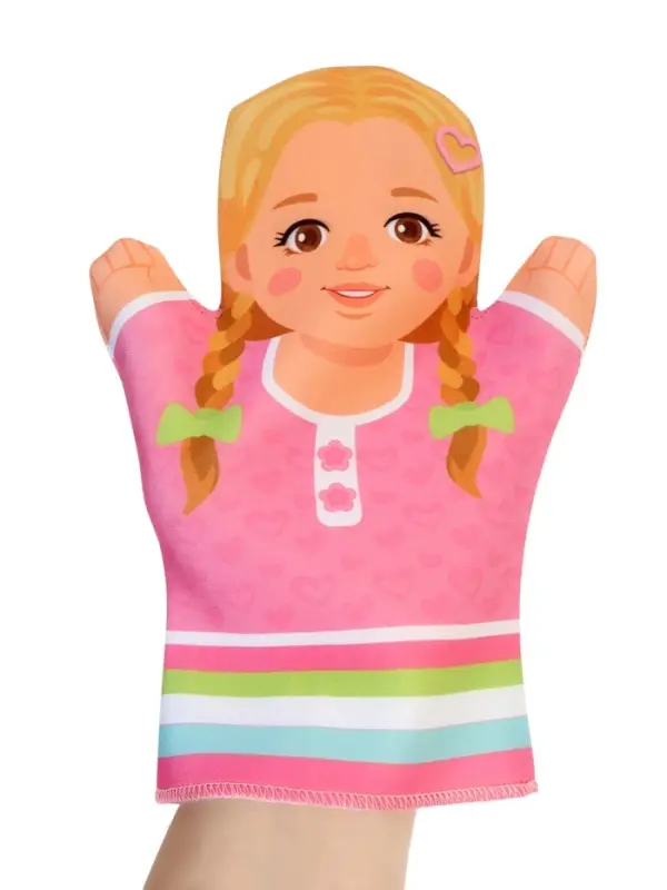 Домашний кукольный театр &laquo;Семья&raquo;, 7 кукол-перчаток