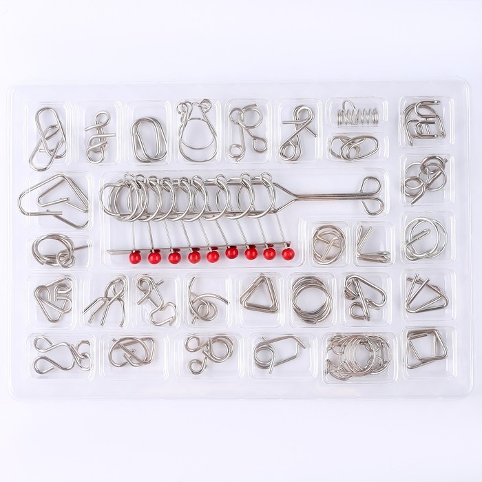 Металлическая головоломка 30 шт «Сова» Металлическая головоломка 30 шт «Сова»