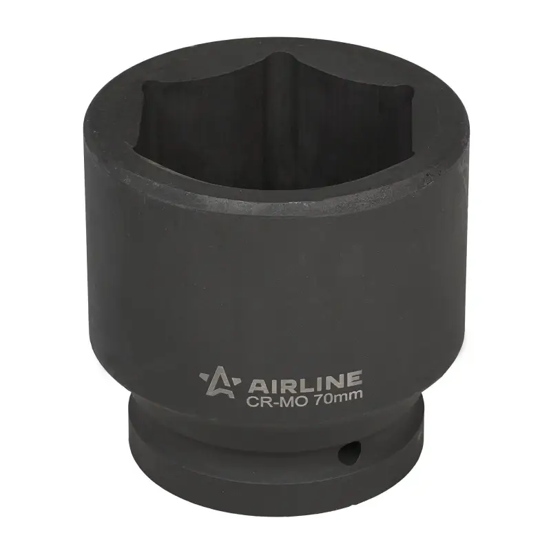 Головка ударная торцевая 1-1/2"DR шестигранная 70мм, L=100мм
