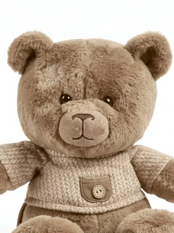 Мягкая игрушка "Медведь Отис, в свитере", цвет бурый, 25 см МОтис/25/230-1