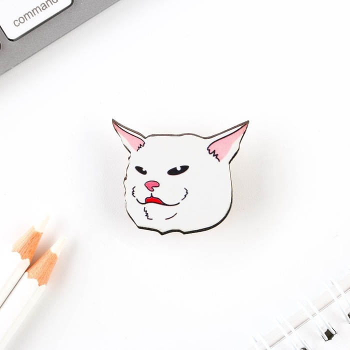 Значок «Это тот самый кот!», 3 х 2,6 см Значок «Это тот самый кот!», 3 х 2,6 см