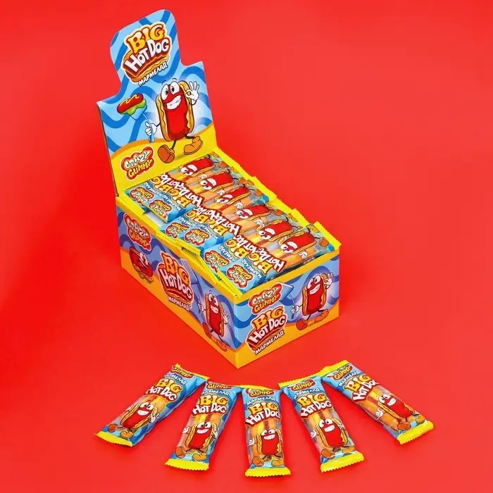Мармелад жевательный HOT DOG, 18 г Мармелад жевательный HOT DOG, 18 г