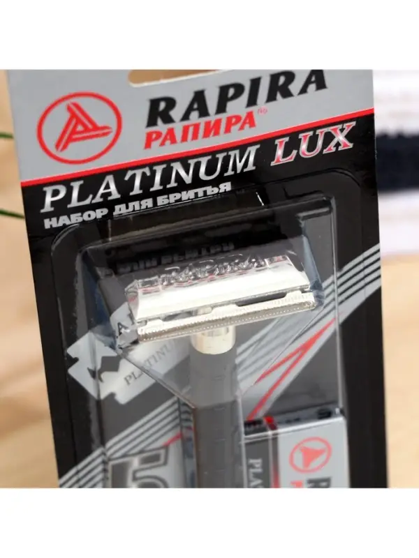 Бритвенный станок Rapira &laquo;Платина Люкс&raquo; + 5 лезвий