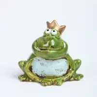 Фигурка керамика &laquo;Лягуха-царевишна&raquo; 9.6&times;7.1&times;9 см