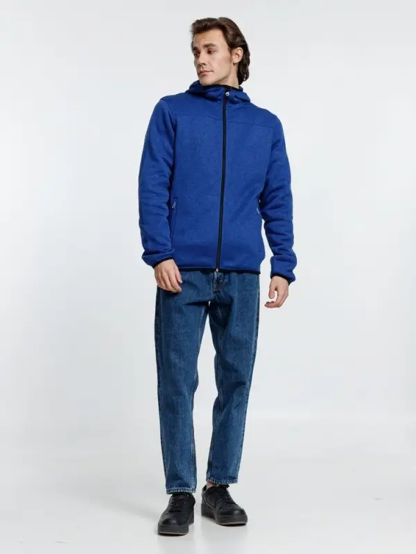 Куртка с капюшоном унисекс Gotland, синяя, размер S Куртка с капюшоном унисекс Gotland, синяя, размер S