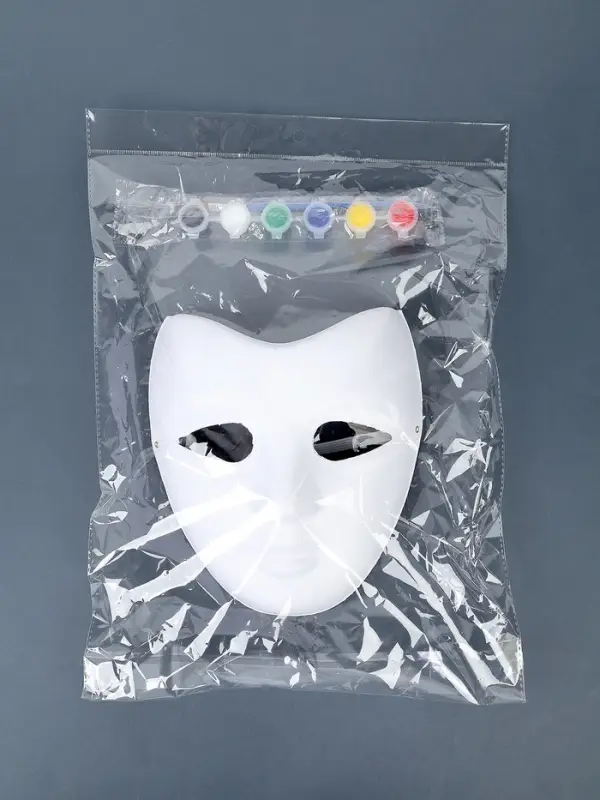 Маска под роспись "Карнавальная", с красками