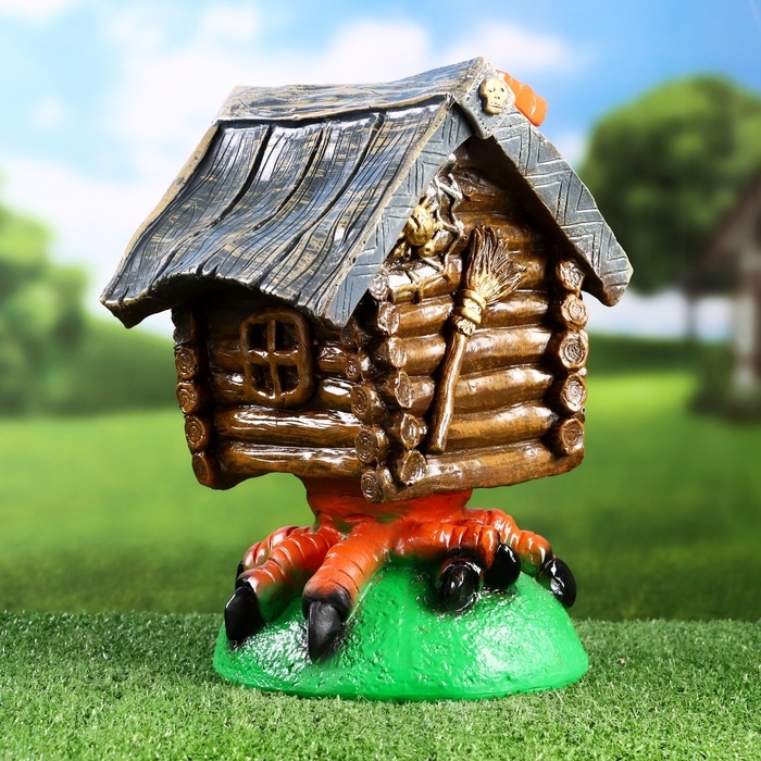 Садовая фигура  Садовая фигура "Избушка" 35х25х30см