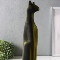 Копилка для денег &laquo;Кот Египетский&raquo;, 41 см, чёрный