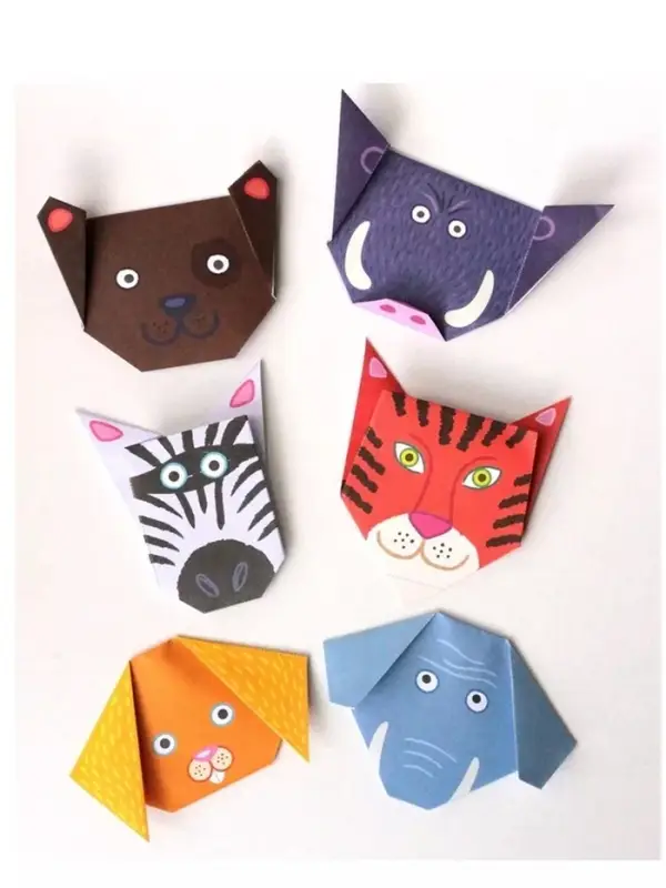 Набор для творчества. Оригами &laquo;Дикие зверята&raquo;