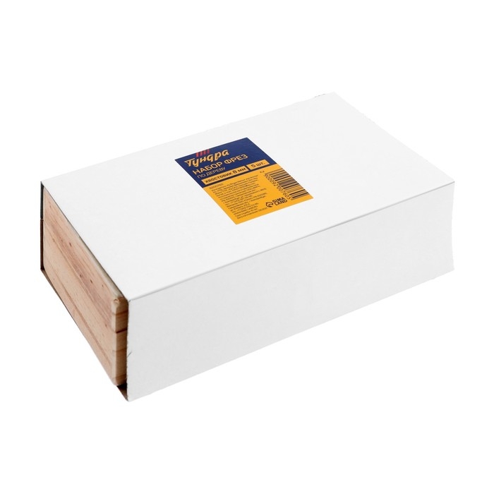 Набор фрез по дереву ТУНДРА, деревянный ящик, хвостовик 8 мм, 5 шт. Набор фрез по дереву ТУНДРА, деревянный ящик, хвостовик 8 мм, 5 шт.