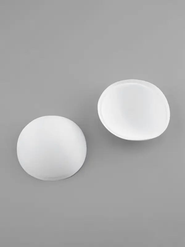 Чашки для бюстгальтера &laquo;Круг&raquo;, L (48), d=14.5 см, пара, белые