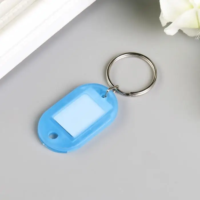 Бирка для ключей на кольце &laquo;Идентификатор. Крошка&raquo;, пластик, МИКС