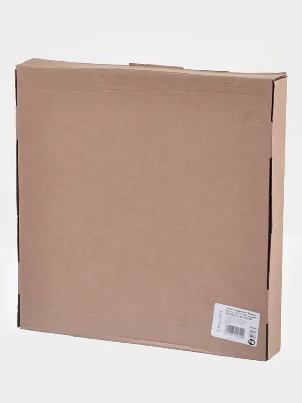 Тарелки Доляна &laquo;Мрамор&raquo;, 7 предметов: d=30 см 1 шт., d=21.5 см - 6 шт., белые