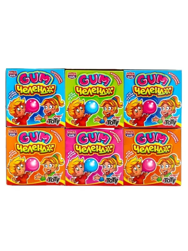 Жевательная резинка с татуировкой «Gum Челендж», 4 г Жевательная резинка с татуировкой «Gum Челендж», 4 г