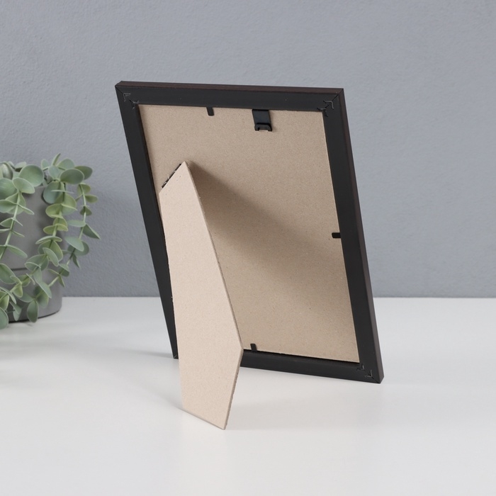 Фоторамка пластик Фоторамка пластик "Пиксель" 15х21 см, венге