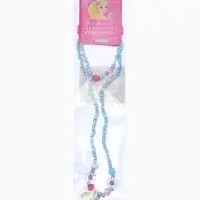 Набор детский &laquo;Выбражулька&raquo; 2 предмета: бусы, браслет, единорог, цветы, цвет голубой