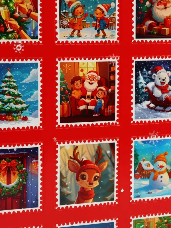 Адвент- календарь с чаем &laquo;Почта новогодняя&raquo;, 215 г