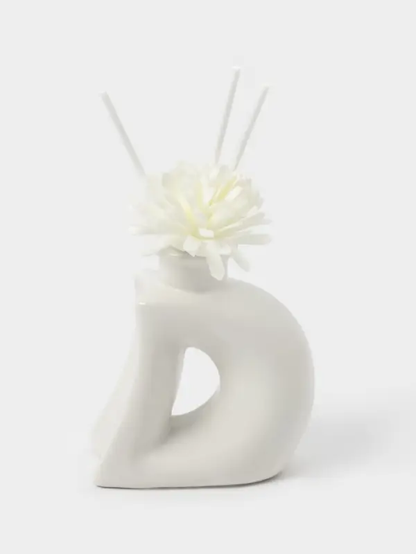 Набор для ванной Набор для ванной "", 2 предмета (Дозатор и диффузор), цвет белый