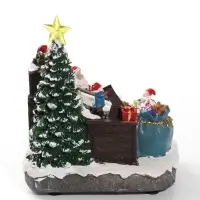 Фигурка светодиодная &laquo;Фабрика игрушек&raquo;, декоративная, 3хАА, музыкальная, USB, LN145, 20.5&times;15.5&times;19.5 см