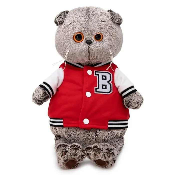 Мягкая игрушка «Басик в клубной куртке», 22 см