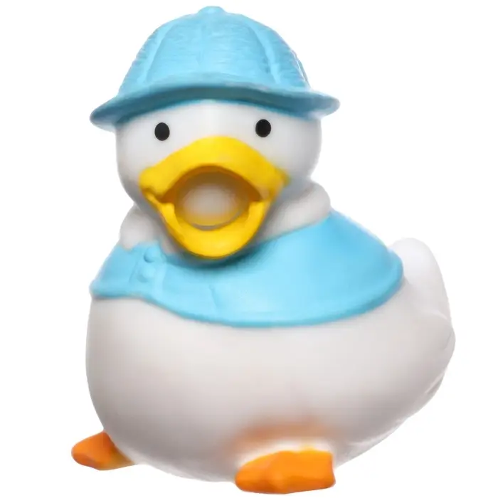 Резиновая игрушка для ванны Крошка Я &laquo;Утенок с пузырем&raquo;, 6 см, МИКС