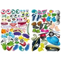 Книга с наклейками, сделай своего чудика &laquo;Жорж Кукин&raquo;