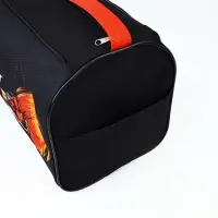 Сумка спортивная для мальчика Take out на молнии, наружный карман, чёрная