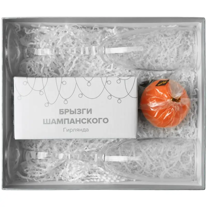 Набор Sparkling Year со свечой «Мандарин» Набор Sparkling Year со свечой «Мандарин»